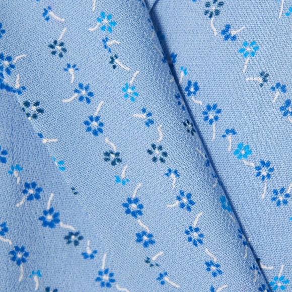 Ganni Floral Print Georgette Maxi Wrap Dress - Picture 5 of 6